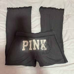 VS PINK grey sweatpants